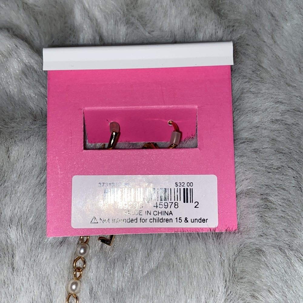 Betsey Johnson Short/Long Flamingo Earrings - Picture 3 of 9